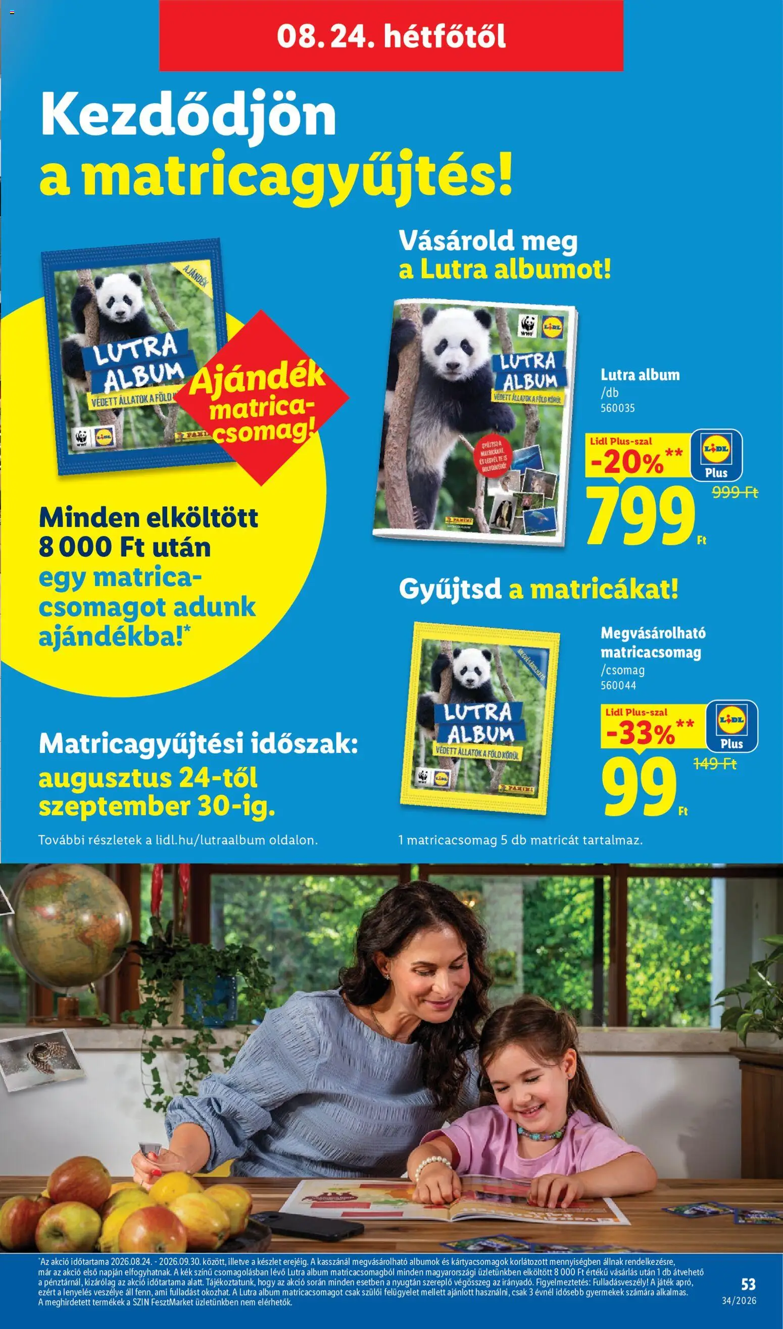 Lidl akciós ujság - amely érvényes a következő dátumtól: 2026.08.19. | Oldal: 53