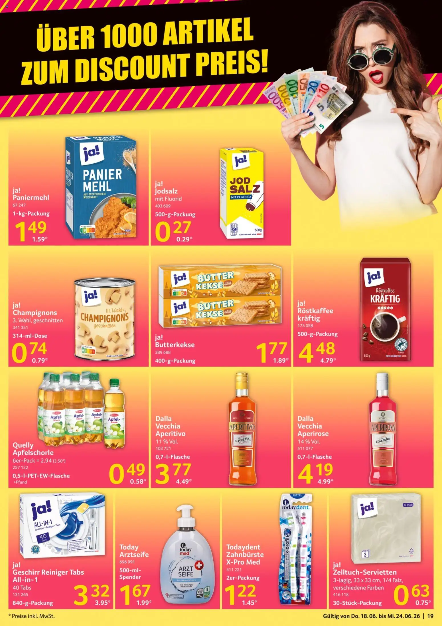 Selgros Prospekt – gültig ab 18.06.2026 | Seite: 19 | Produkte: Mehl, Butter, Seife, Salz