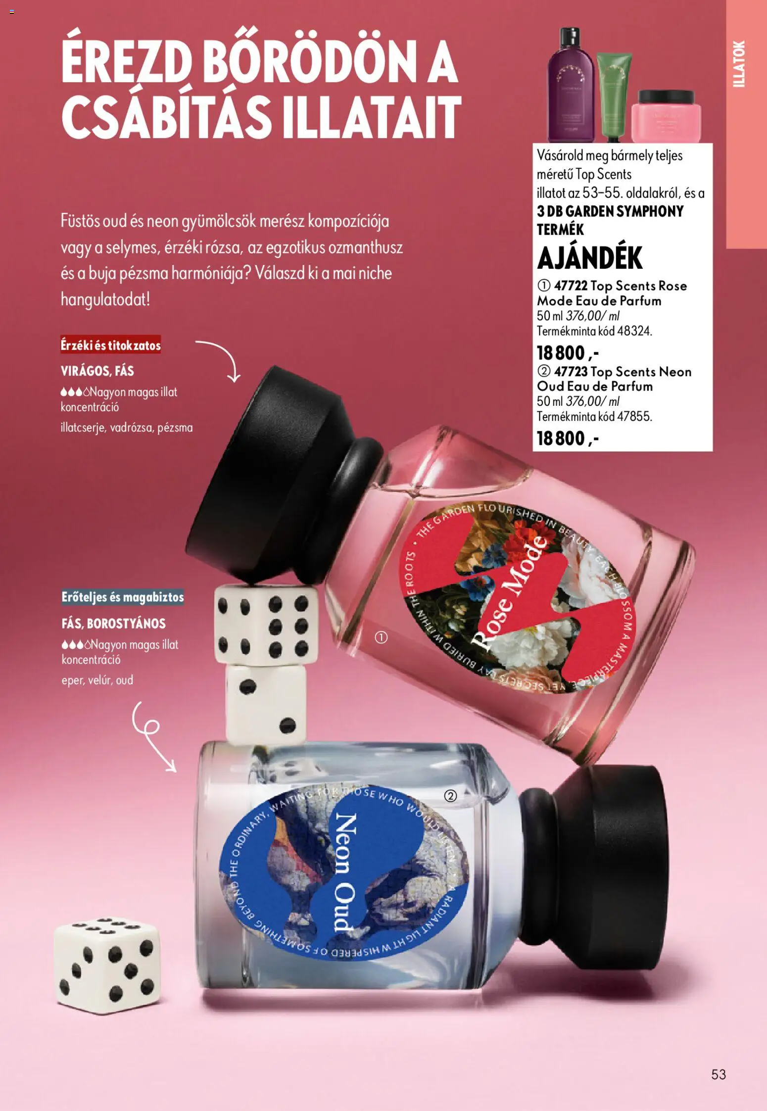 Oriflame akciós ujság - amely érvényes a következő dátumtól: 2026.08.19. | Oldal: 53 | Termékek: Parfüm
