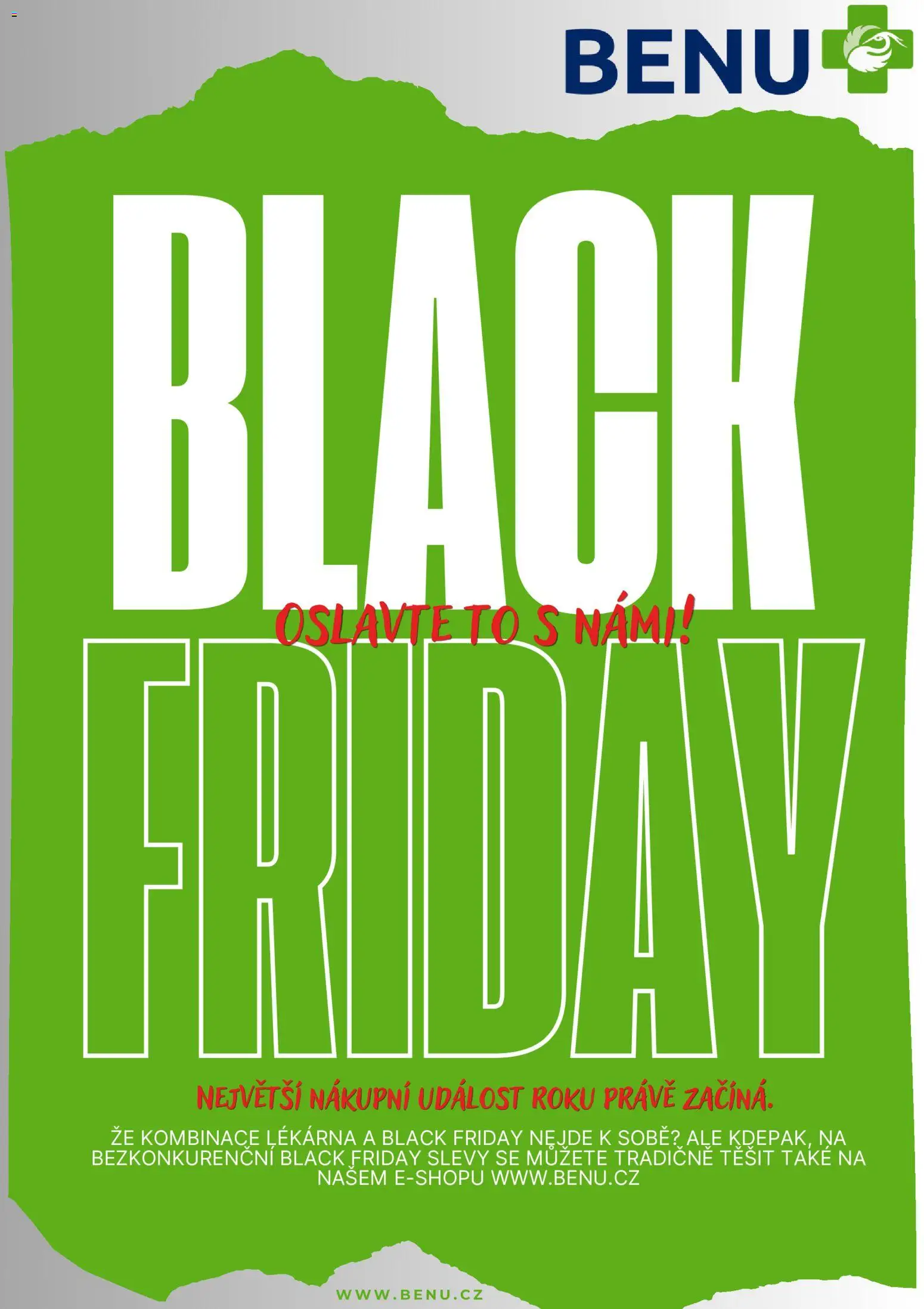 Benu Black Friday avízo od 28.10.2026 | Strana: 1