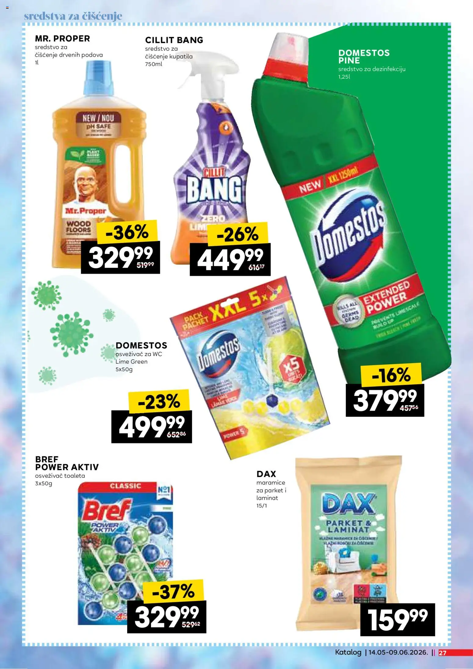 Idea katalog - važi od 14.05.2026 | Strana: 27 | Proizvode: Bref, Cillit Bang, Wc
