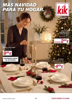 Vista previa KIK - Más navidad para tu hogar válido desde el 19/10/2026