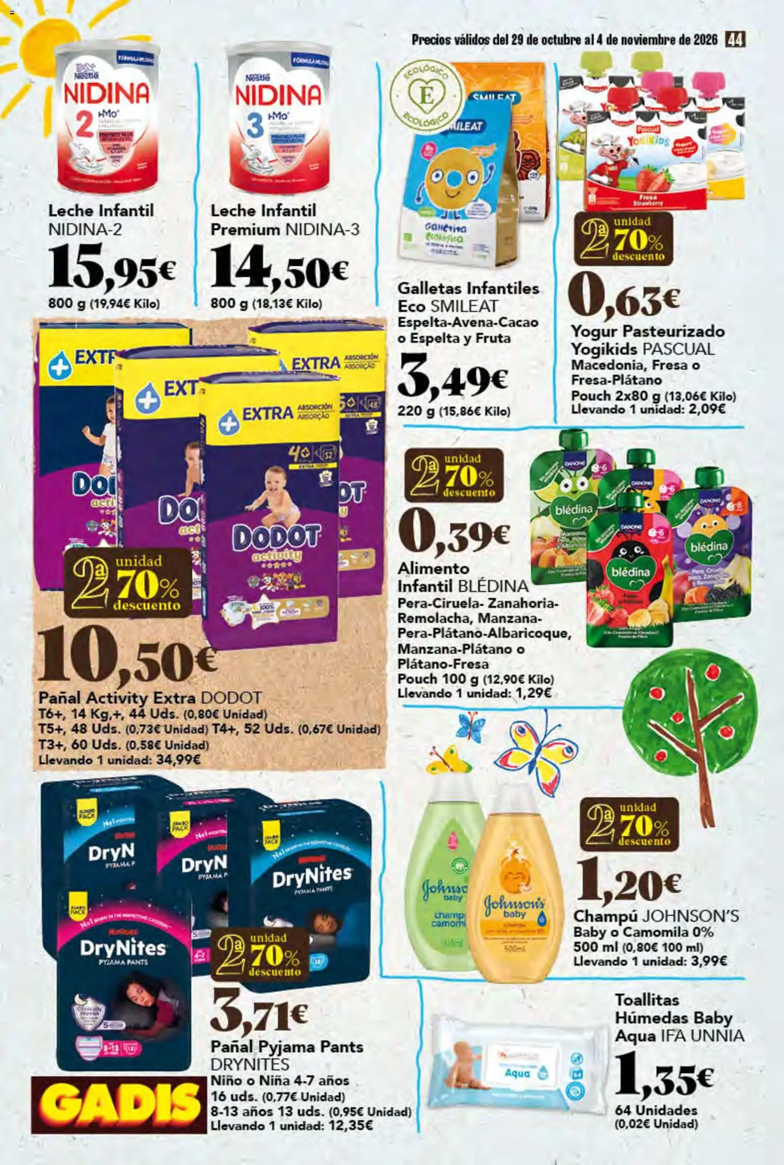 Gadis folleto │ válido desde el 29/10/2026 | Página: 44