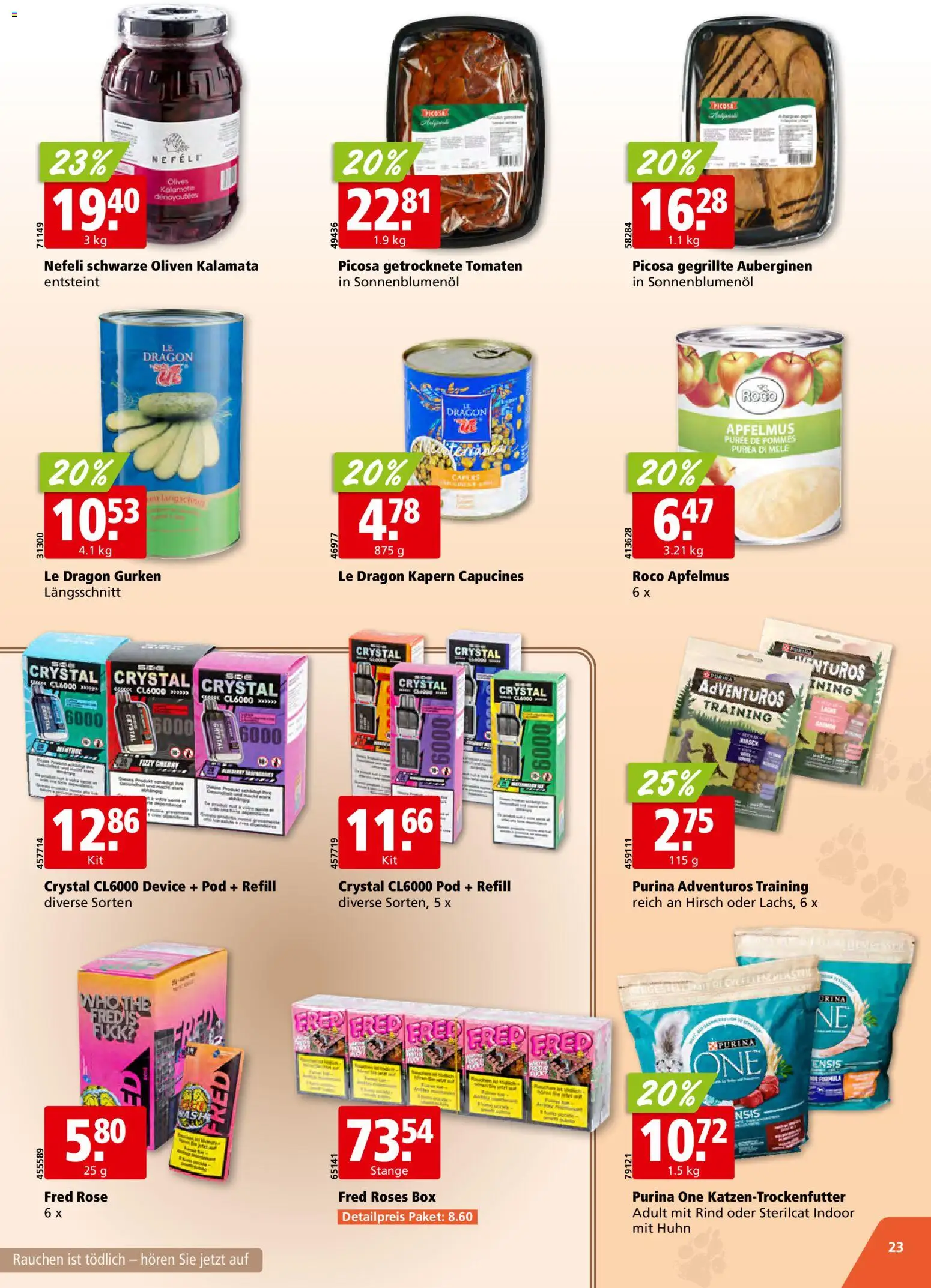 Aligro aktionen Schlieren, Gossau SG, Frauenfeld, Rapperswil-Jona, Sargans, Bern – gültig ab 11.05.2026 | Seite: 23 | Produkte: Box, Tomaten, Gurken
