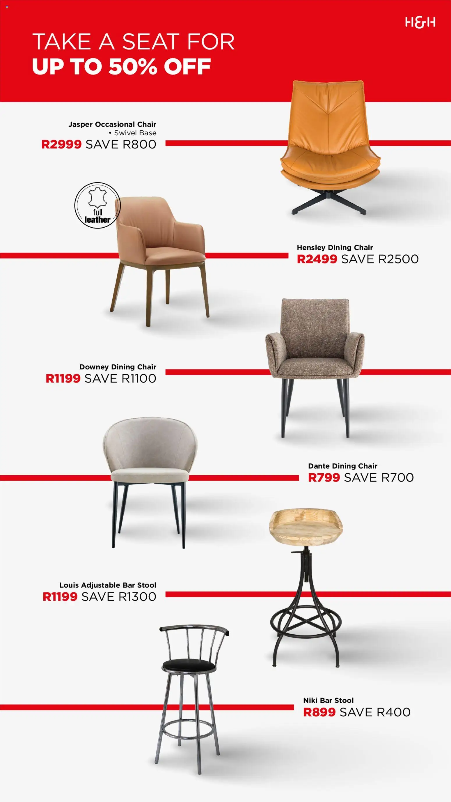 New House and Home catalogue – valid from 09/03/2026 | Page: 8 | Products: Stool, Chair, Bar stool