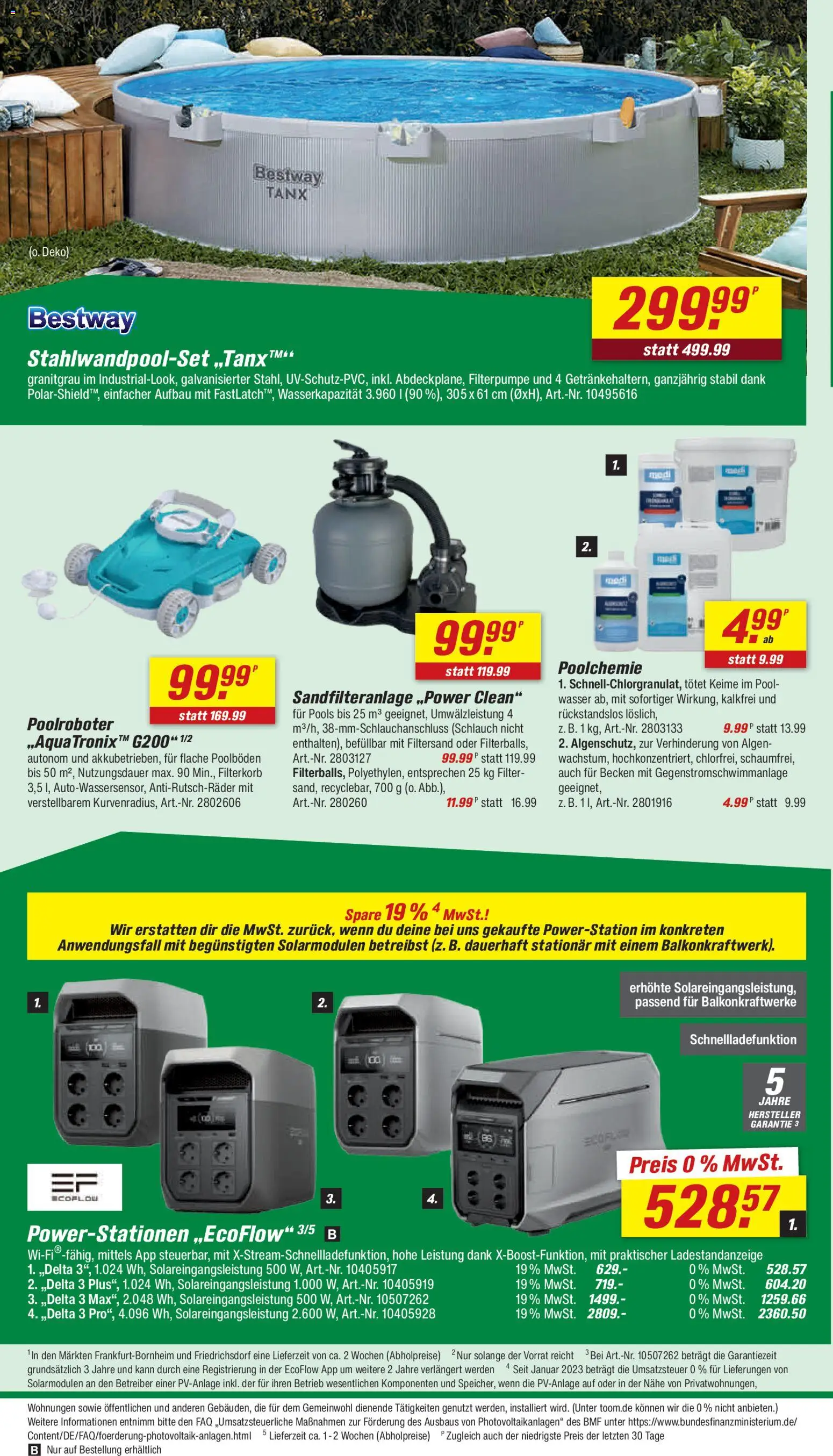 Toom Baumarkt Prospekt – gültig ab 20.06.2026 | Seite: 10 | Produkte: Wasser