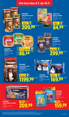 ORLANDO Pašteta za pse, Više vrsta - pregled Lidl kataloga - važi od 09.07.2026 | Strana: 37