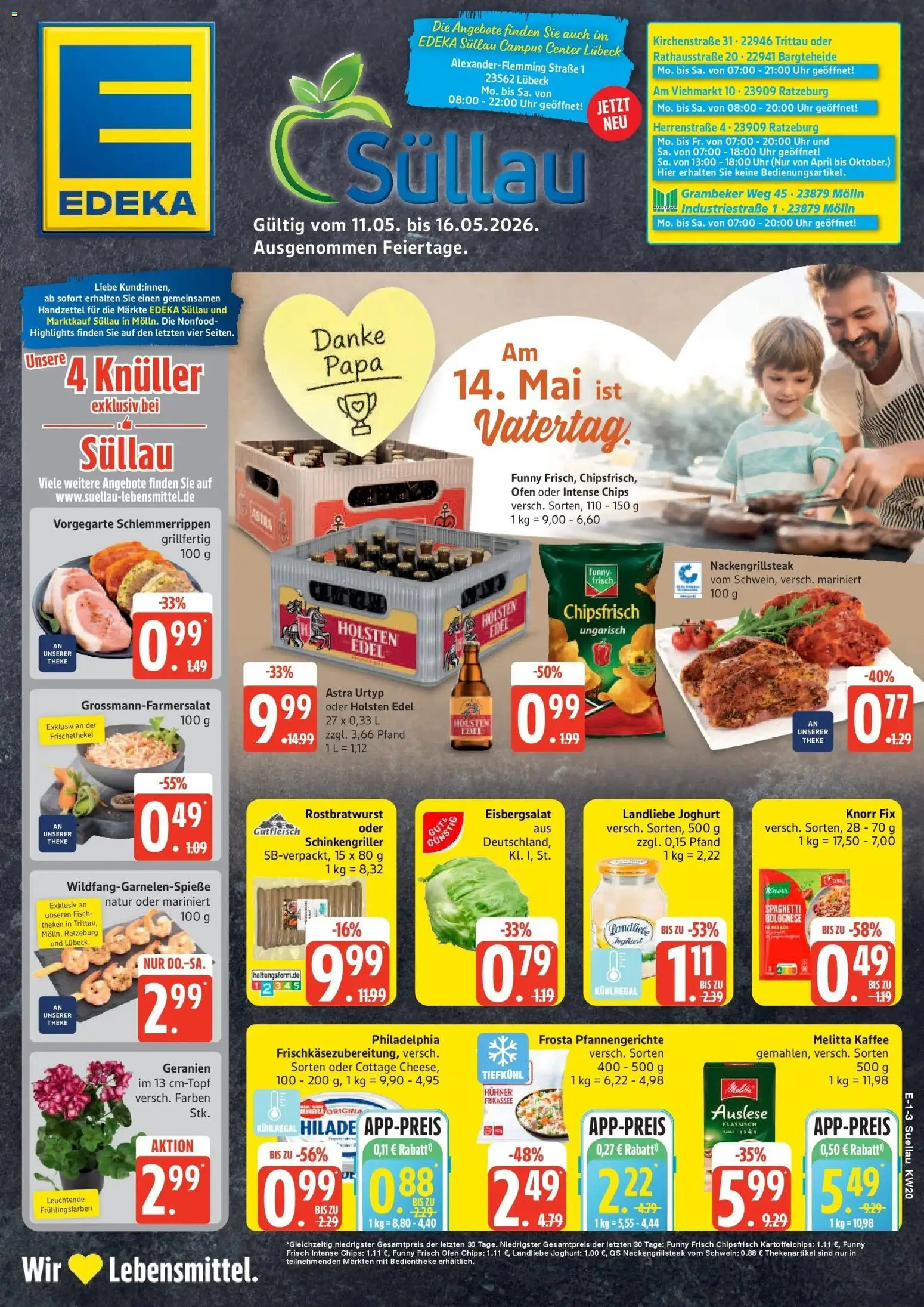 Marktkauf Prospekt Mölln	 – gültig ab 10.05.2026 | Seite: 1 | Produkte: Ofen, Kaffee, Philadelphia, Eisbergsalat
