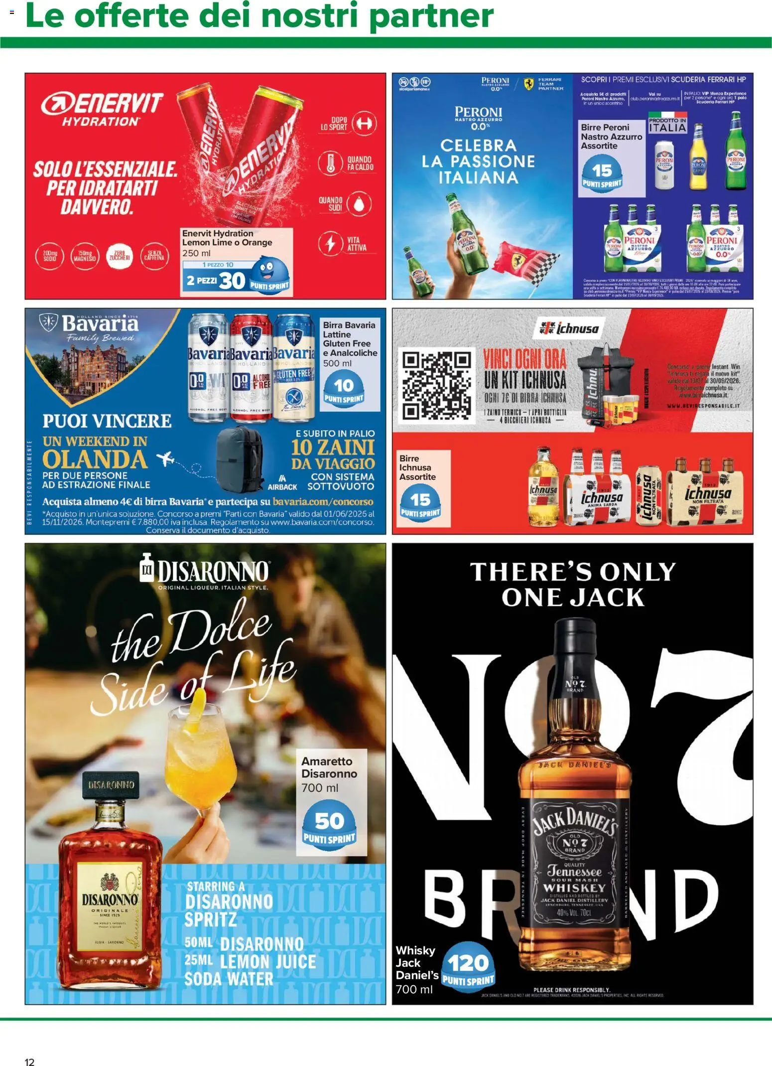 Volantino Carrefour del 27/08/2026 | Pagina: 12 | Prodotti: Whisky, Lime, The, Birra Ichnusa