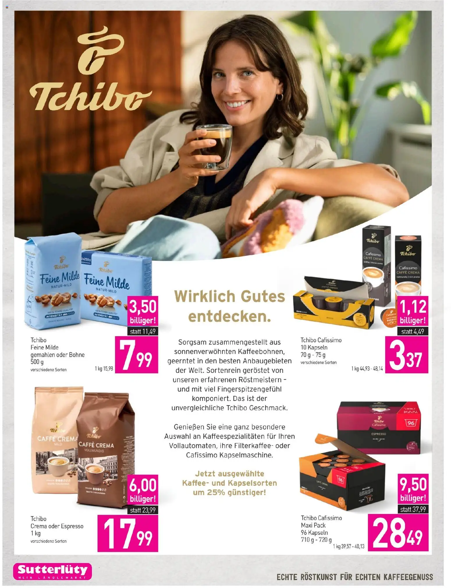 Sutterlüty Flugblatt gültig ab 02.07.2026 | Seite: 6 | Produkte: Kaffee