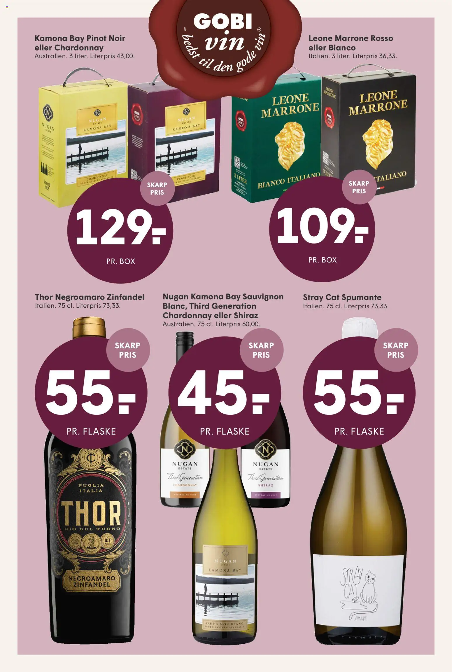 Spar tilbudsavis – gyldig fra 28/08/2026 | Side: 20 | Produkter: Vin