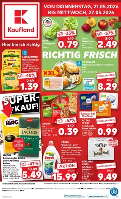 Kaufland Prospekt Cottbus ab 21.05.2026 gültig