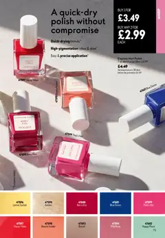 Preview of Oriflame - Offers valid from 19/08/2026 | Page: 75 | Products: Nail polish, Lemon