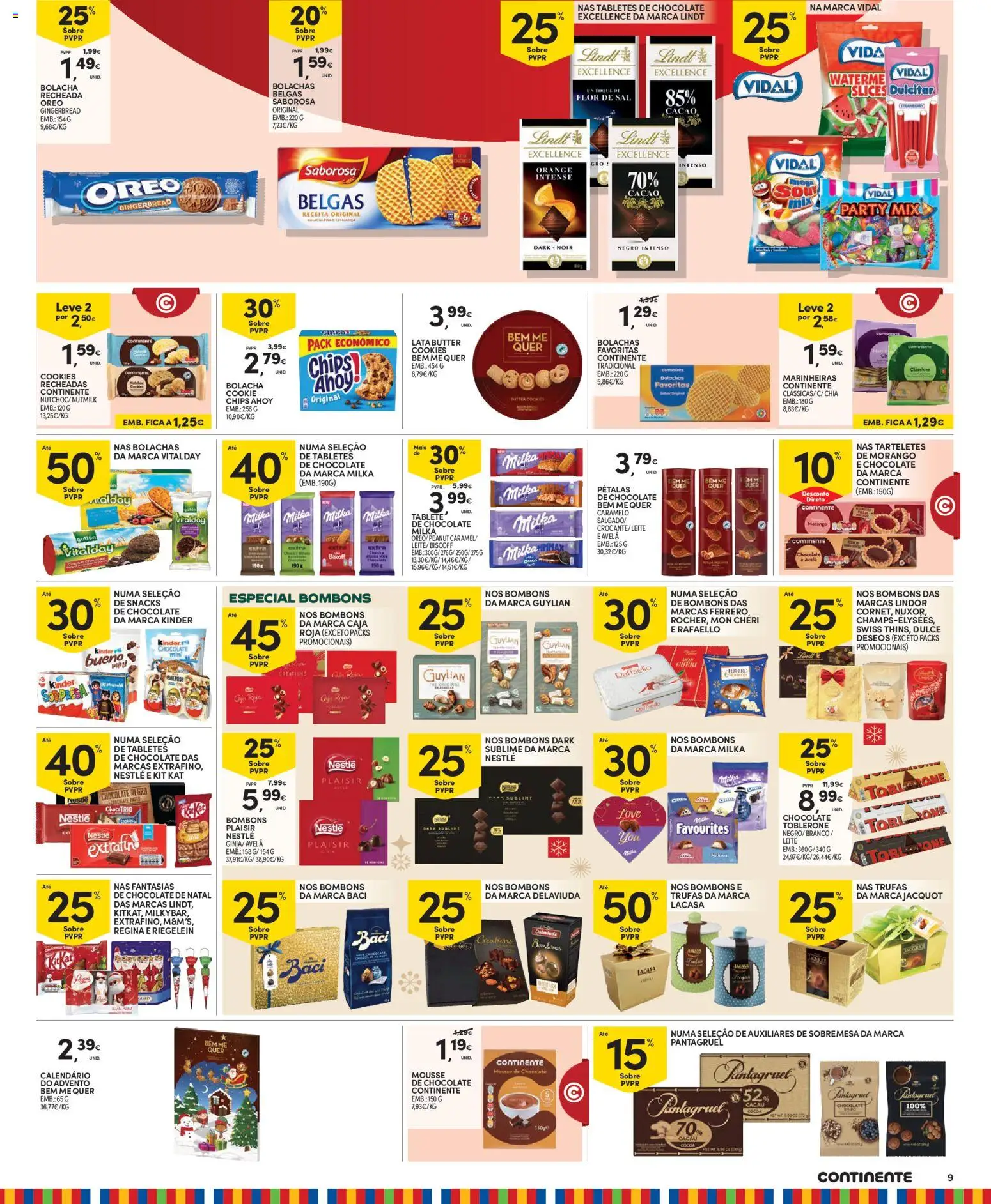 Continente folheto Madeira │ válido de 27/10/2026 | Página: 9 | Produtos: Pó, Sobremesa, Nestlé, Chocolate