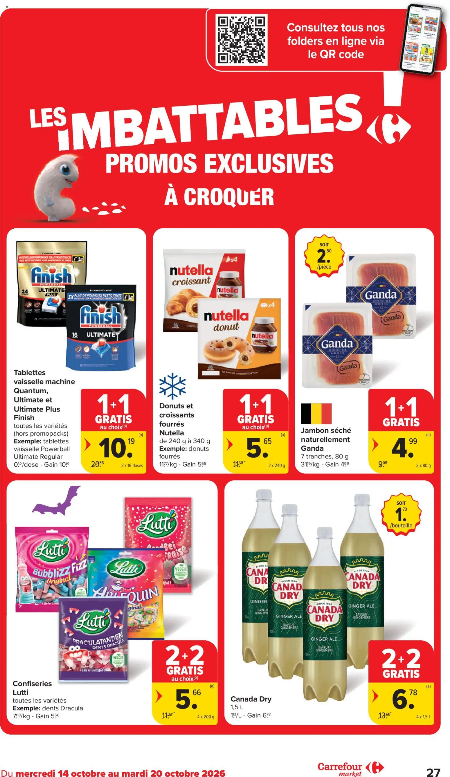 {H1} | Pagina: 27 | Producten: Donuts, Croissant, NOS, Folders
