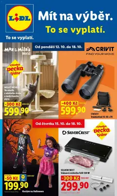 Náhled letáku Lidl aktuální leták od 12.10.2026