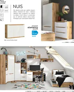 Pogląd oferty "Black Red White Gazetka - Katalog rodzinnych wnętrz" - ważna od 24.05.2024 | Strona: 124 | Produkty: Łóżko, Szafa, Biurko, Regał