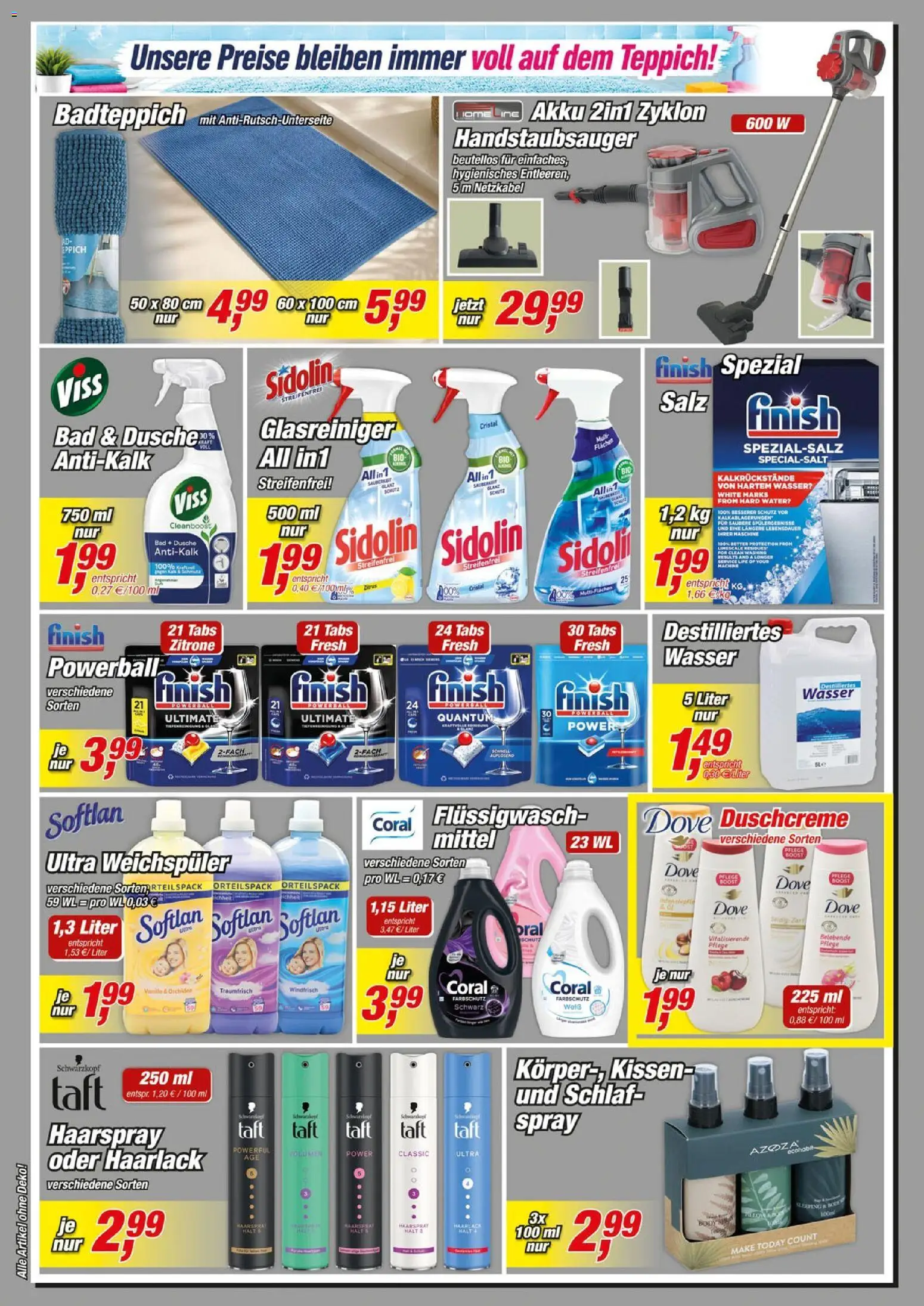 Posten Börse Prospekt – gültig ab 08.08.2026 | Seite: 6 | Produkte: Kissen, Vanille, Salz, Duschcreme