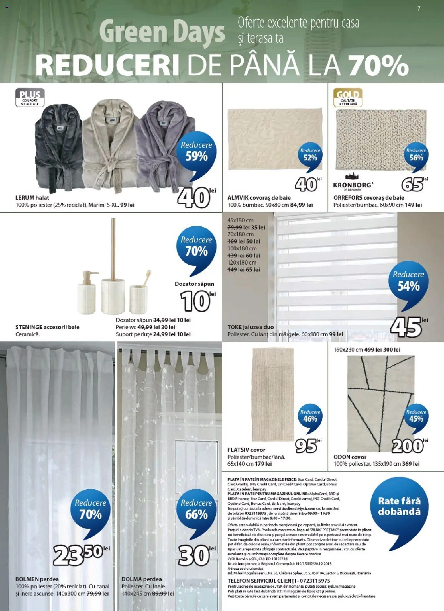 Noul catalog JYSK – valabil de la 26.06.2026 | Pagină: 7