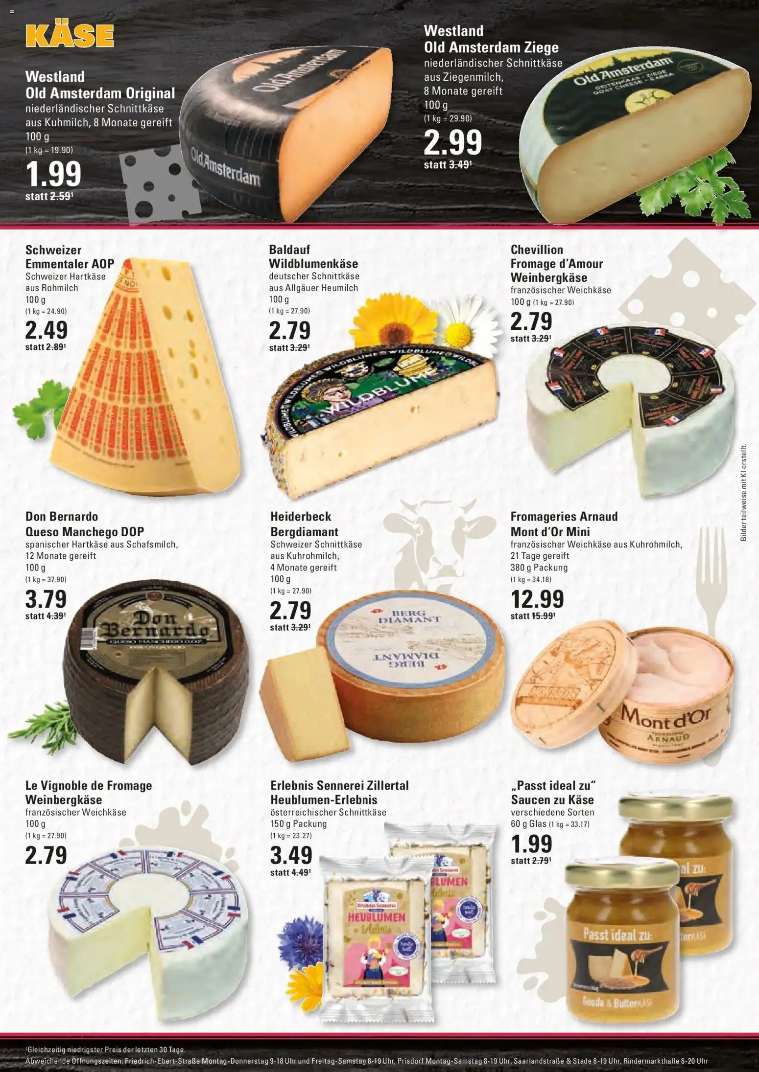 Edeka Prospekt Hamburg (ab 19.10.2026) » Angebote Online | Seite: 7 | Produkte: Käse, Gouda, Bilder, Uhr