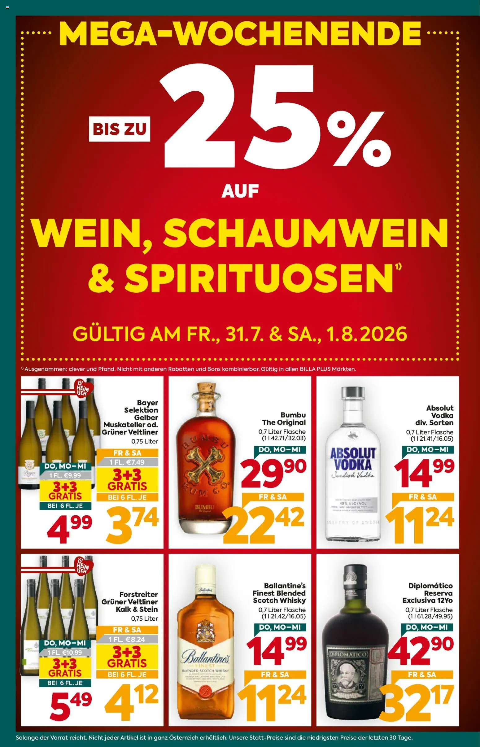 Billa Plus Flugblatt gültig ab 30.07.2026 | Seite: 2