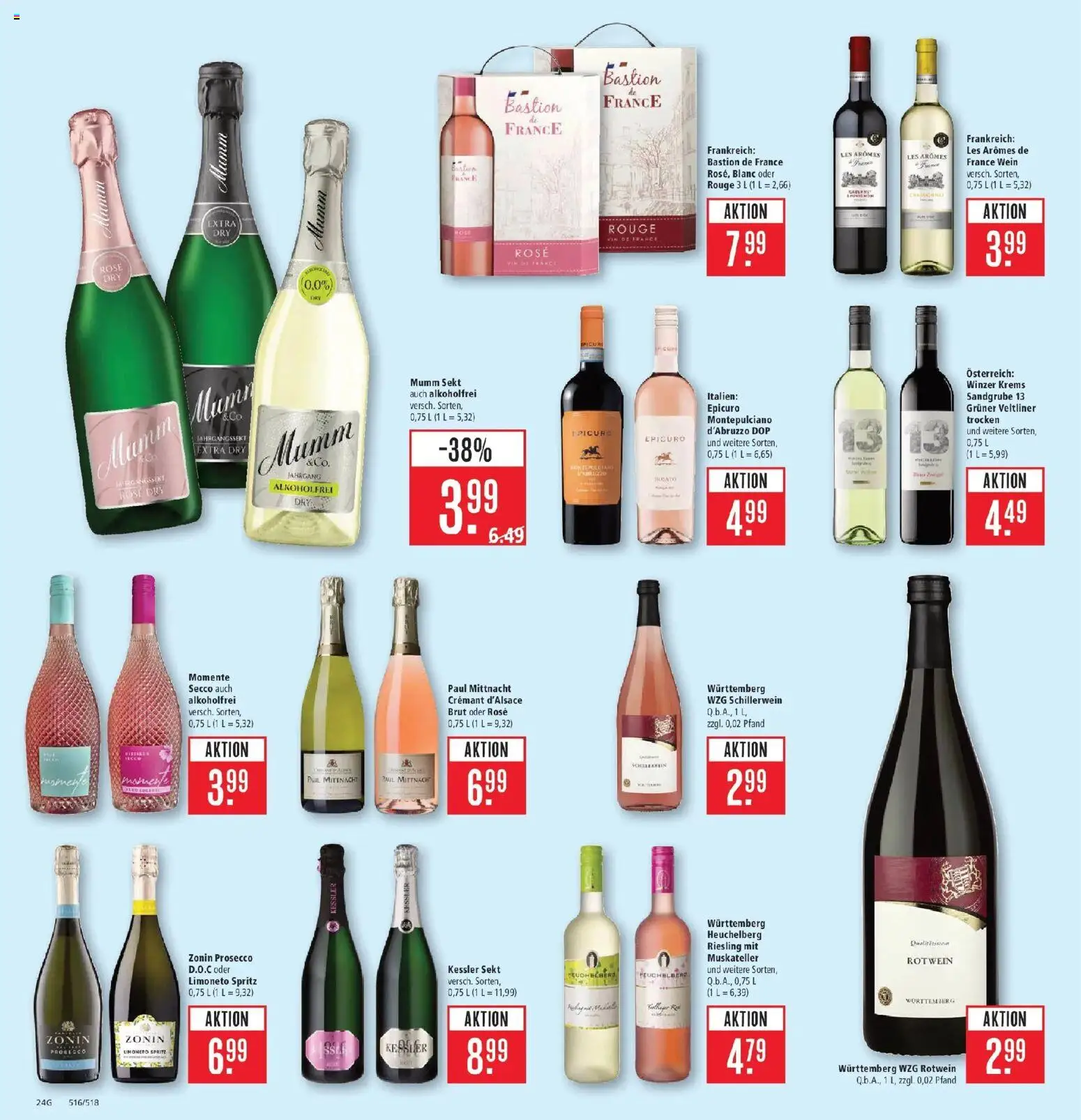 Marktkauf - Marktkauf: Wochenangebote – gültig ab 29.06.2026 | Seite: 30 | Produkte: Mumm sekt, Rotwein, Sekt, Prosecco