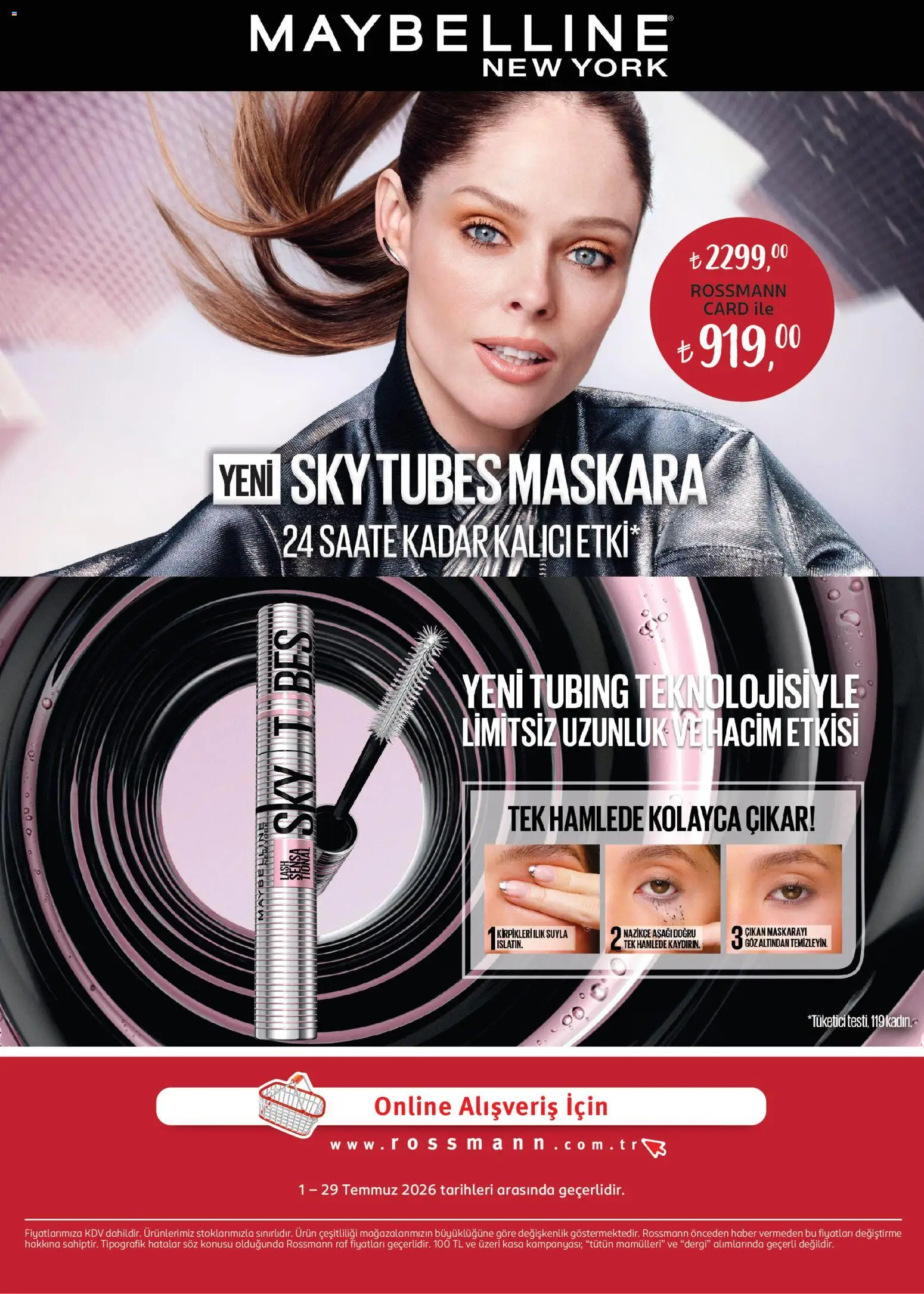 Rossmann İndirim - 01 Temmuz 2026 tarihinden itibaren geçerlidir | Sayfa: 30 | Ürünler: Raf, Kasa