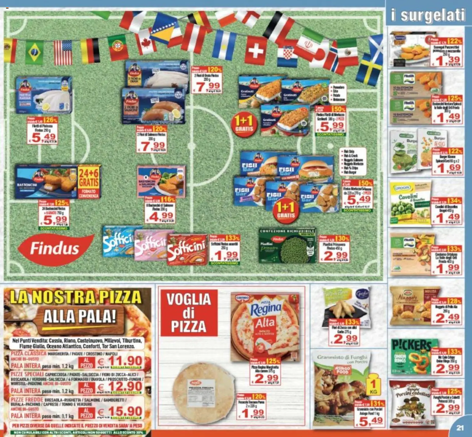 Volantino CTS del 01/07/2026 | Pagina: 21 | Prodotti: Salmone, Patatine, Ceci, Gamberetti