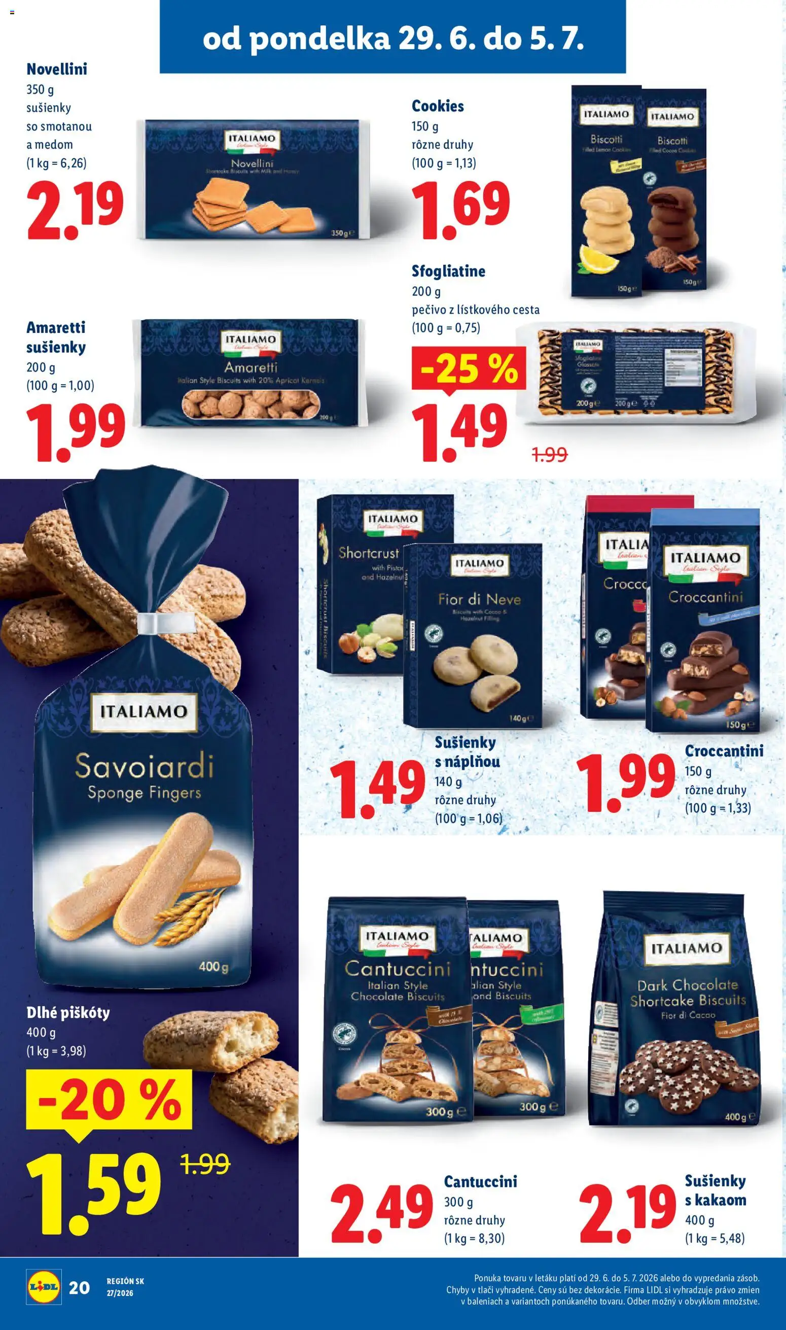Nové Lidl akcie – leták je platný od 29.06.2026 | Strana: 26