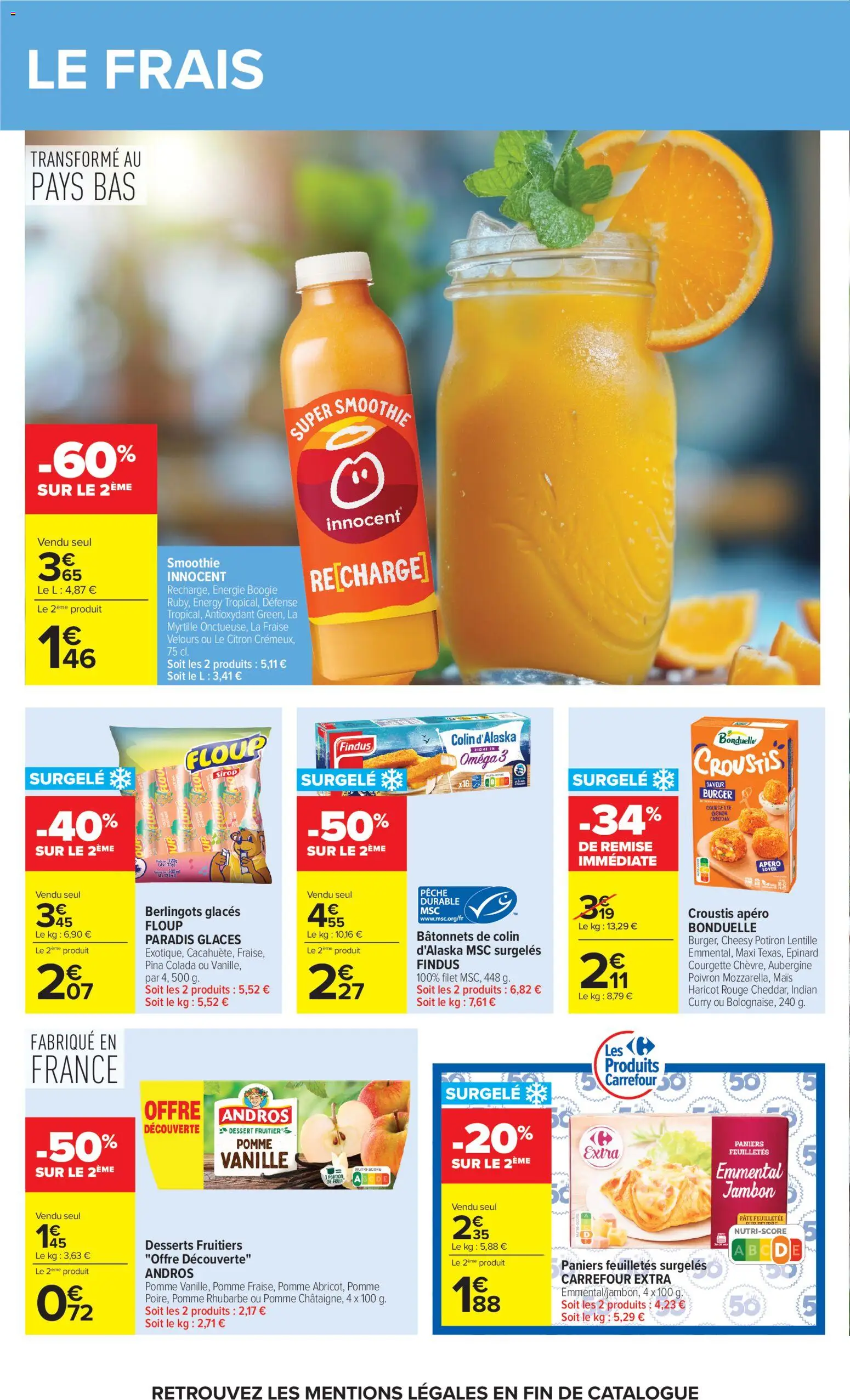 {H1} | Page: 28 | Produits: Citron, Pêche, Pomme, Rhubarbe