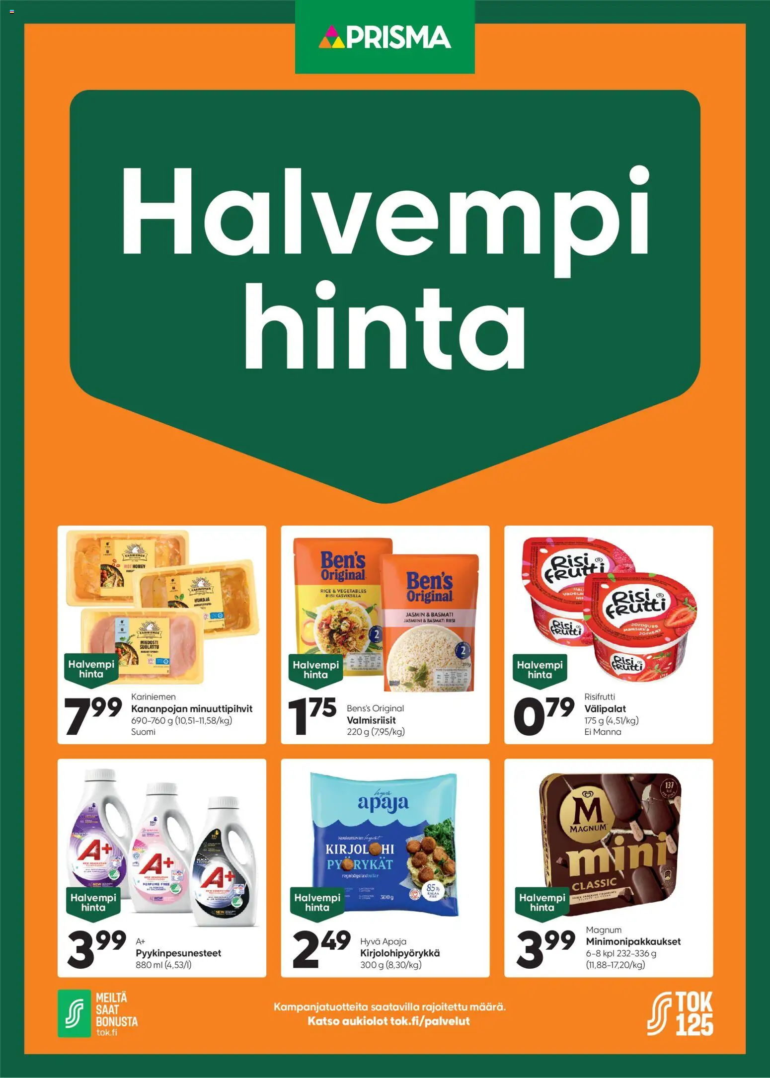 Prisma Halvempi Hinta – voimassa 07/10/2026 alkaen | Sivu: 1