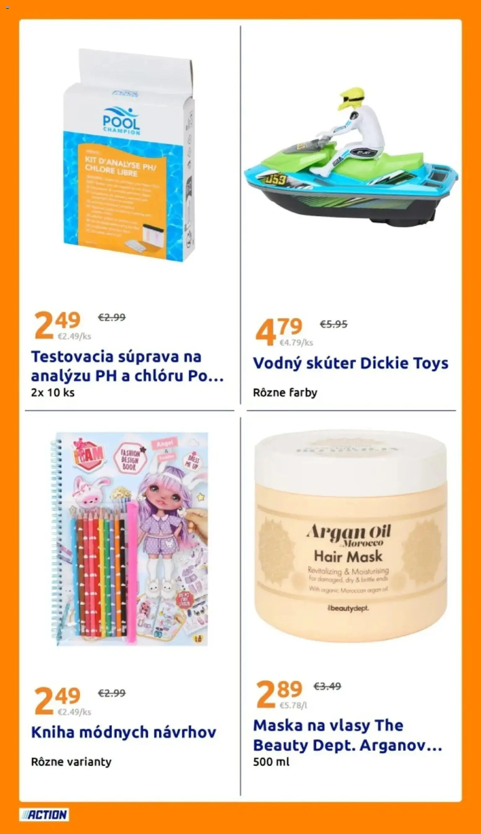 Nové Action akcie – leták je platný od 24.06.2026 | Strana: 26 | Produkty: Kniha, Maska na vlasy, Maska