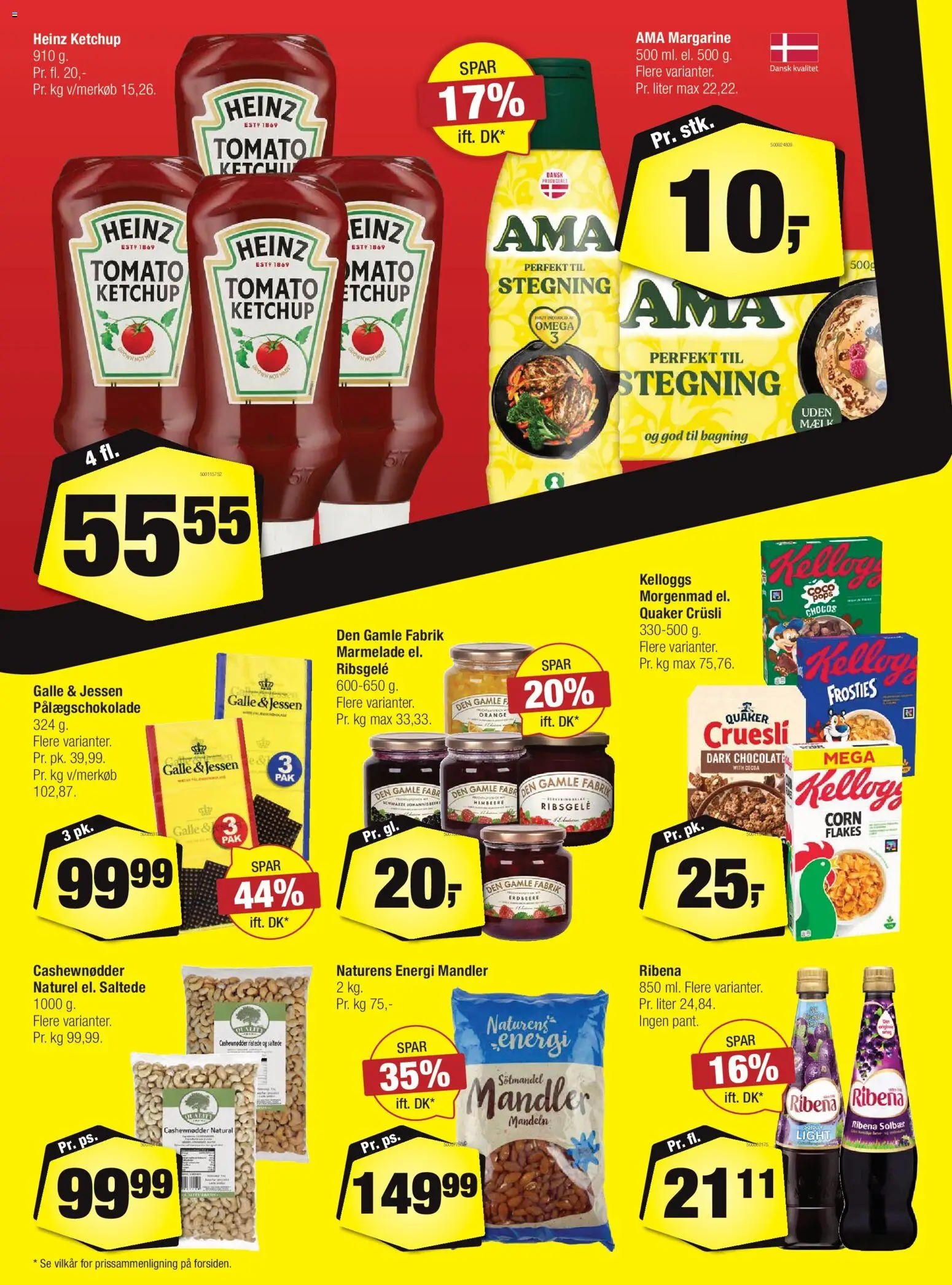 Calle tilbudsavis – gyldig fra 02/09/2026 | Side: 12 | Produkter: Ketchup, Margarine, Solbær, Pålægschokolade