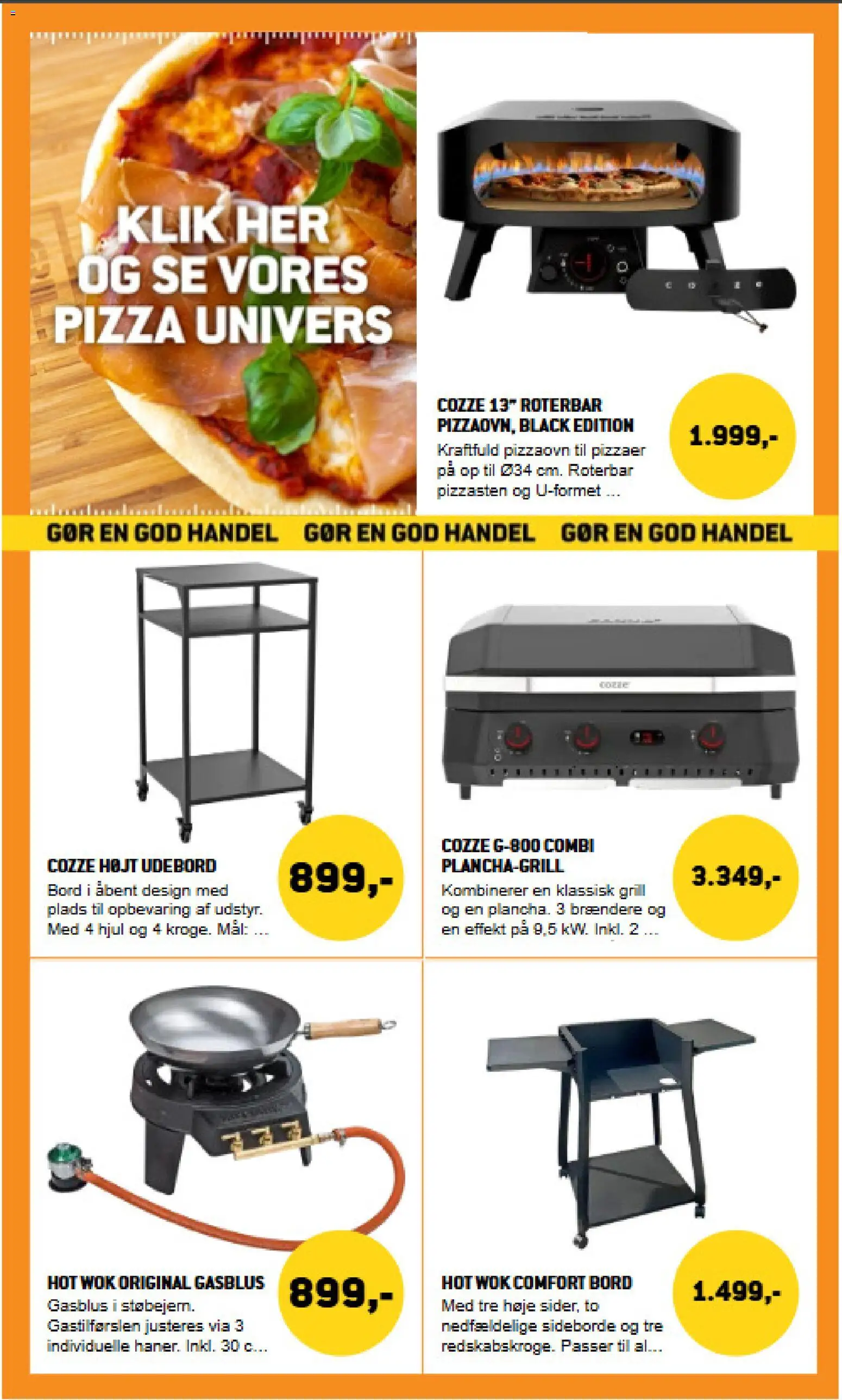 XL-BYG tilbudsavis – gyldig fra 05.06.2026 | Side: 11 | Produkter: Pizza, Bord, Grill