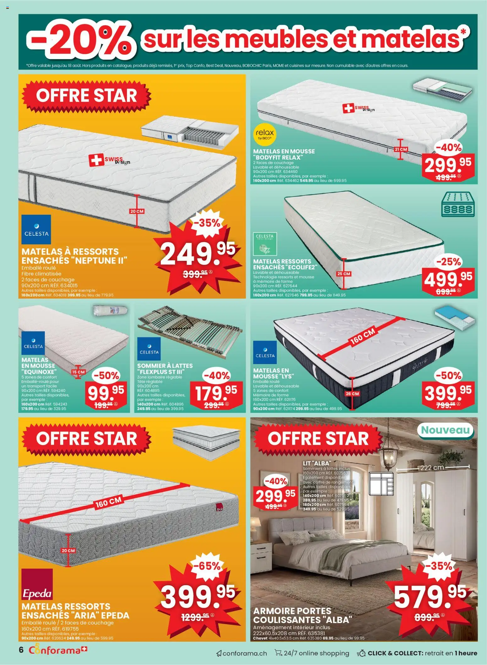 Conforama aktionen FR – gültig ab 05.08.2026 | Seite: 6