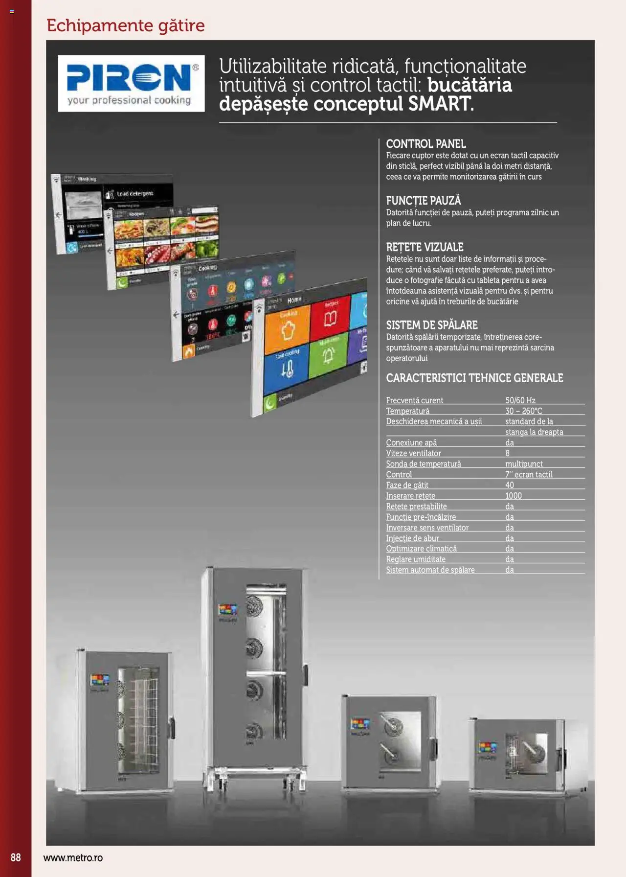 Noul catalog Metro – valabil de la 17.09.2025 | Pagină: 88 | Produse: Cuptor, Ventilator, Detergent, Apă