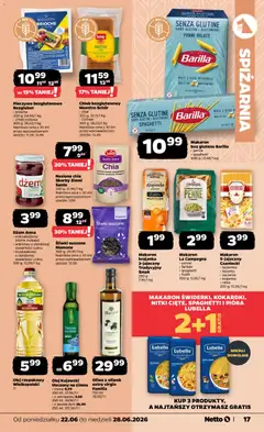 Pogląd oferty "Netto gazetka od poniedziałku spożywcza" - ważna od 22.06.2026 | Strona: 17