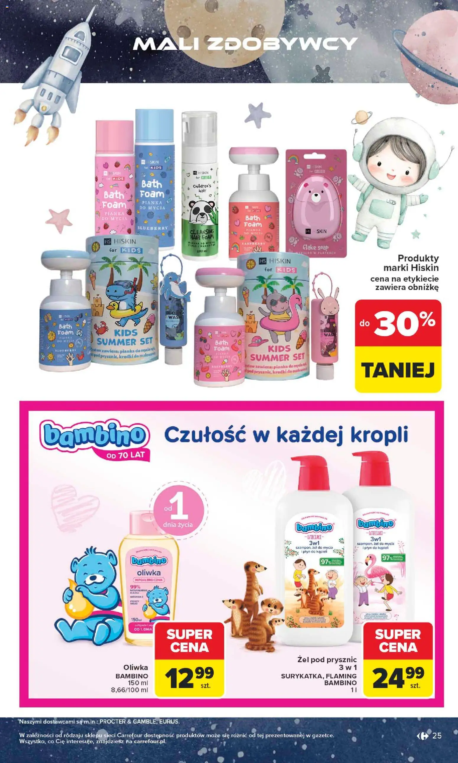 Carrefour gazetka - Dzień Dziecka od 18.05.2026 | Strona: 25 | Produkty: Płyn do kąpieli, Prysznic, Żel pod prysznic