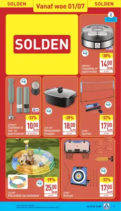 Aldi folder week 27 - Voorbeeld van een folder van Aldi, geldig van 29/06/2026 | Pagina: 13