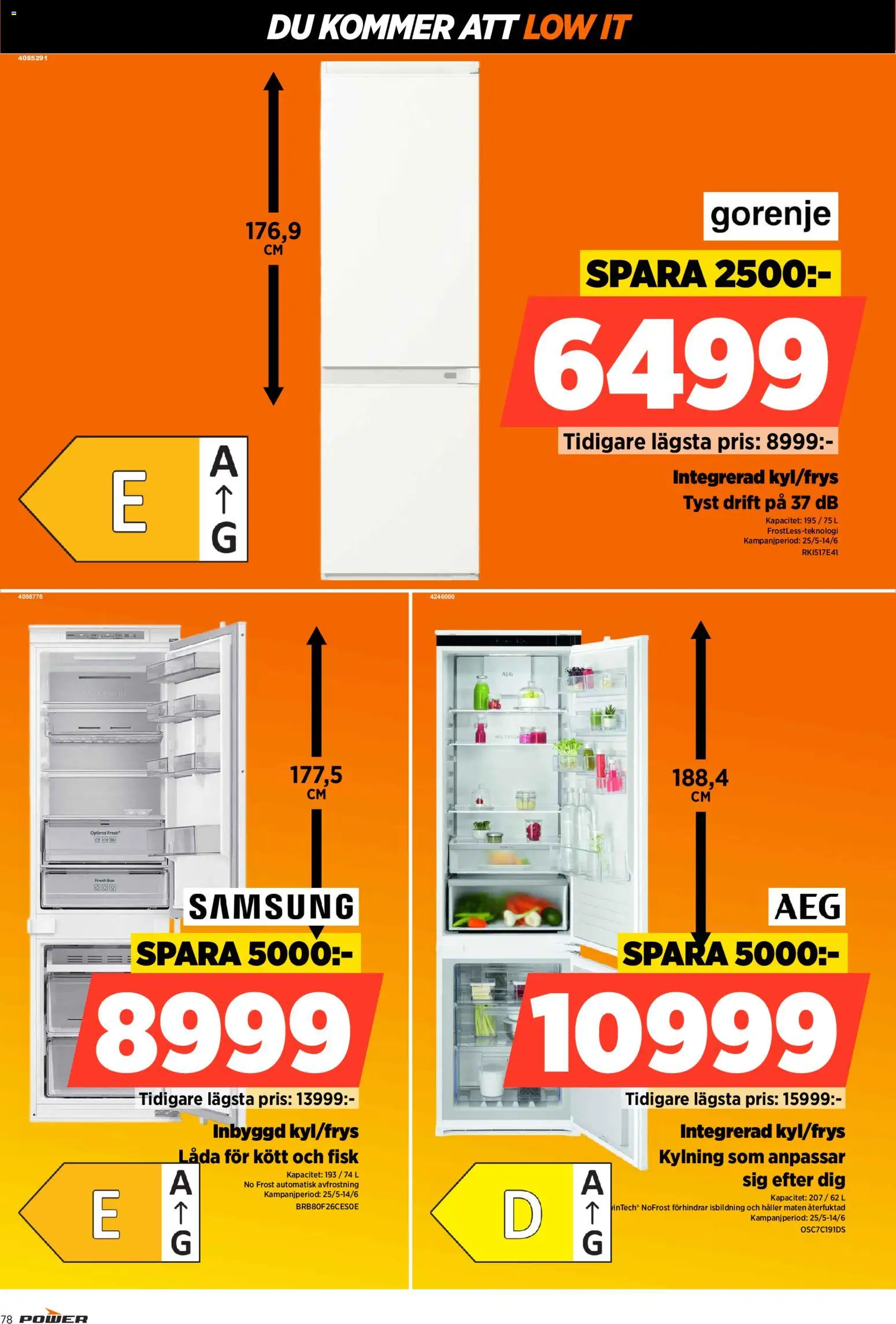Power reklamblad aktuell från 08.06.2026 | Sida: 78 | Produkter: Låda