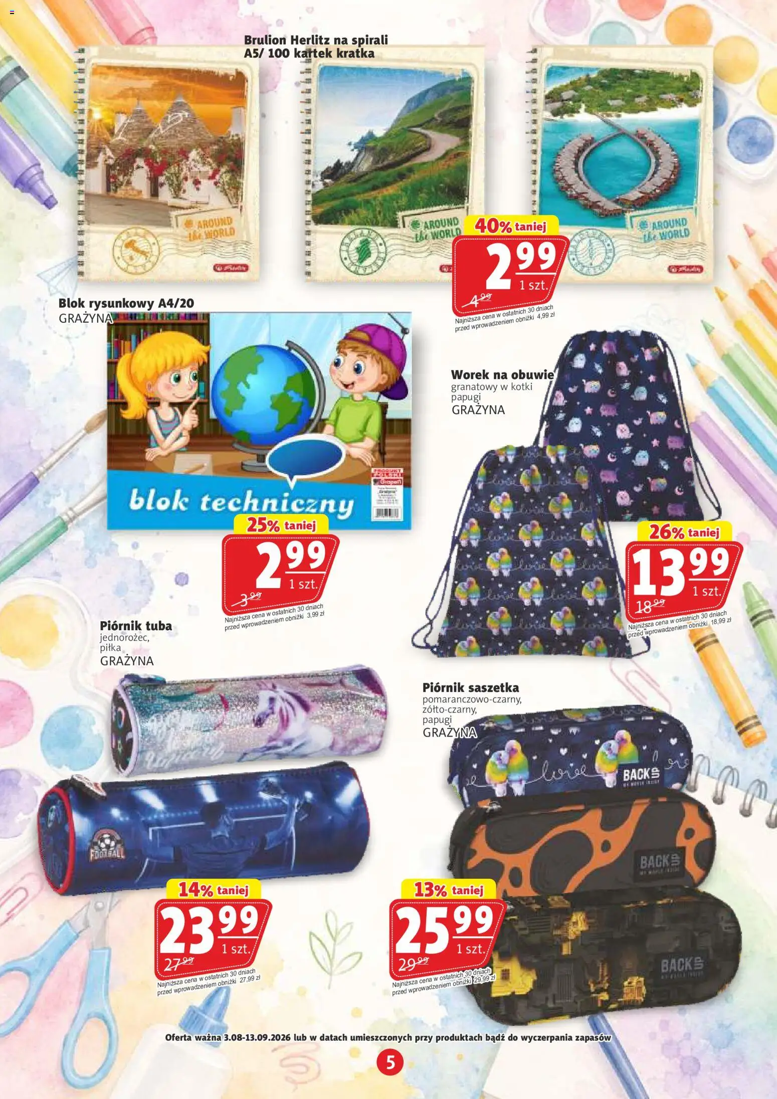Prim Market gazetka - Witaj Szkoło od 03.08.2026 | Strona: 5