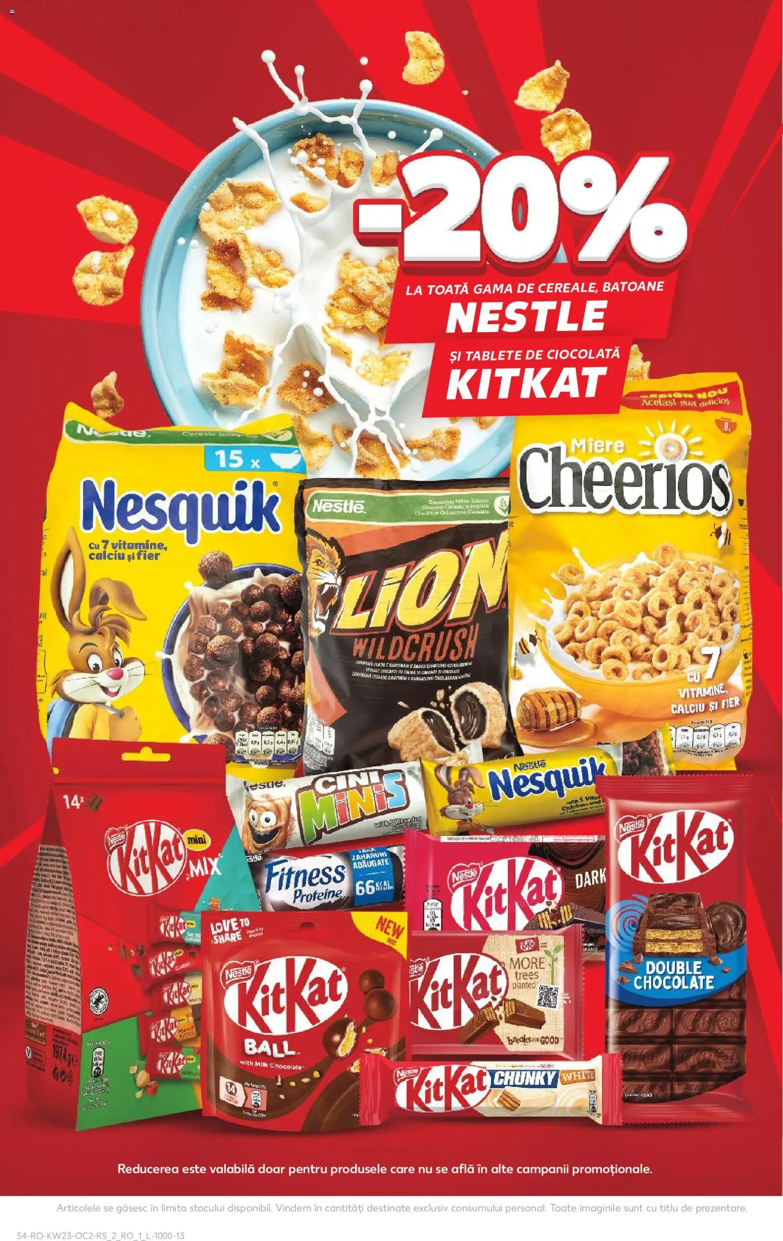 Noul catalog Kaufland – valabil de la 03.06.2026 | Pagină: 4 | Produse: Masaüstü kılıfı, Ciocolată, Cereale