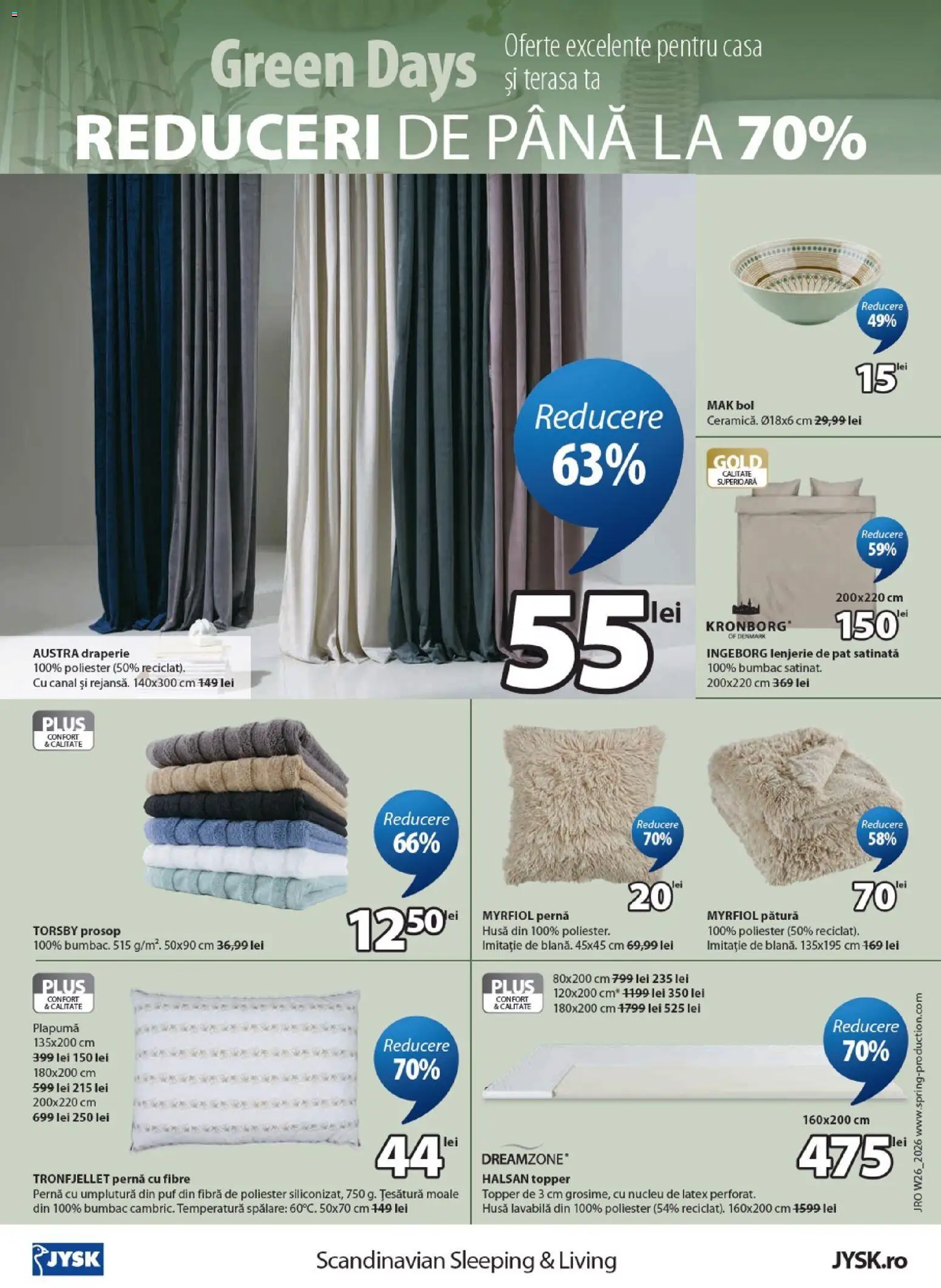 Noul catalog JYSK – valabil de la 26.06.2026 | Pagină: 8