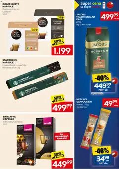 Mercator katalog - pregled Mercator kataloga - važi od 31.08.2026 | Strana: 27 | Proizvode: Kapsule, Barcaffé, Nespresso, Nescafé