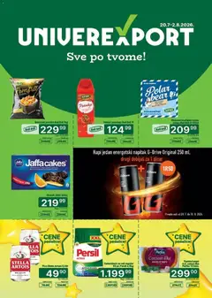 Univerexport katalog - pregled Univerexport kataloga - važi od 20.07.2026