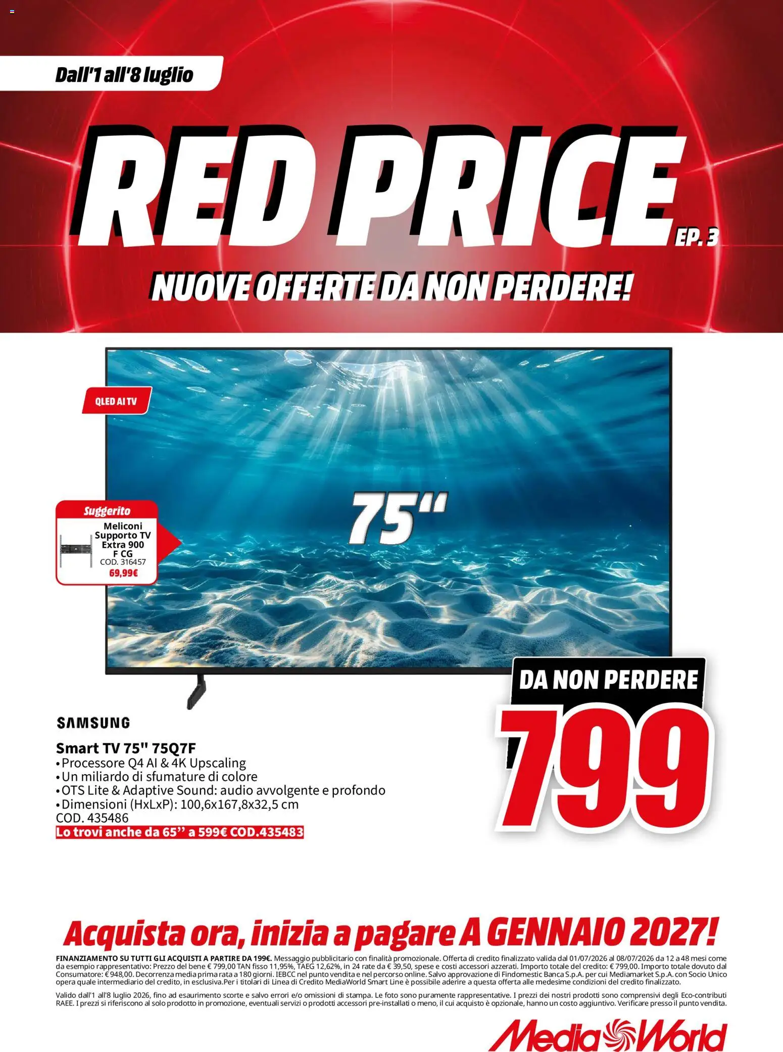 Volantino Media World del 01/07/2026 | Pagina: 6