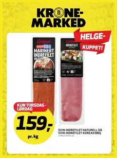 Forhåndsvisning av Bunnpris kundeavis krone marked gyldig fra 22/10/2026
