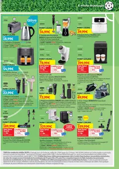 Pré-visualização Auchan - Tecno Mundial válido de 16.06.2026 | Página: 9 | Produtos: Secador, Máquina de café, Secador de cabelo, Difusor