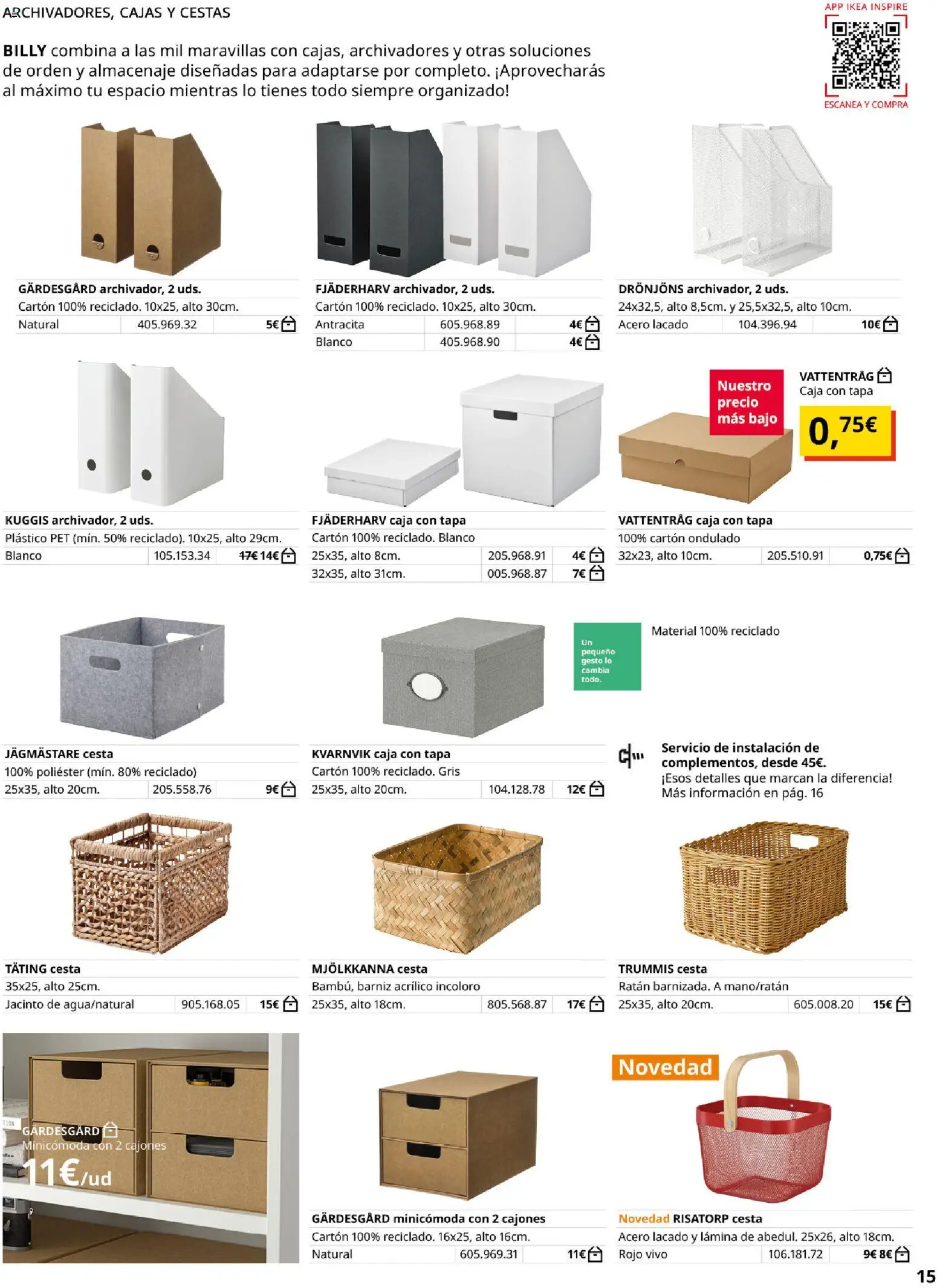 IKEA - Billy │ válido desde el 01/09/2026 | Página: 15