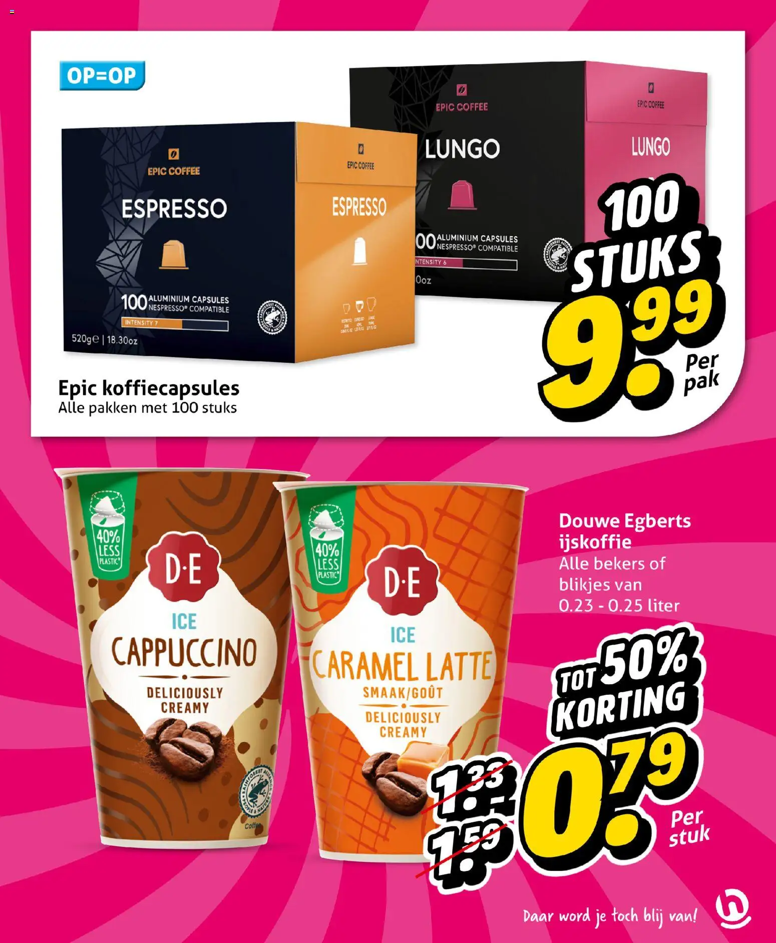{H1} | Pagina: 7 | Producten: Koffiecapsules, Cappuccino, Ijskoffie
